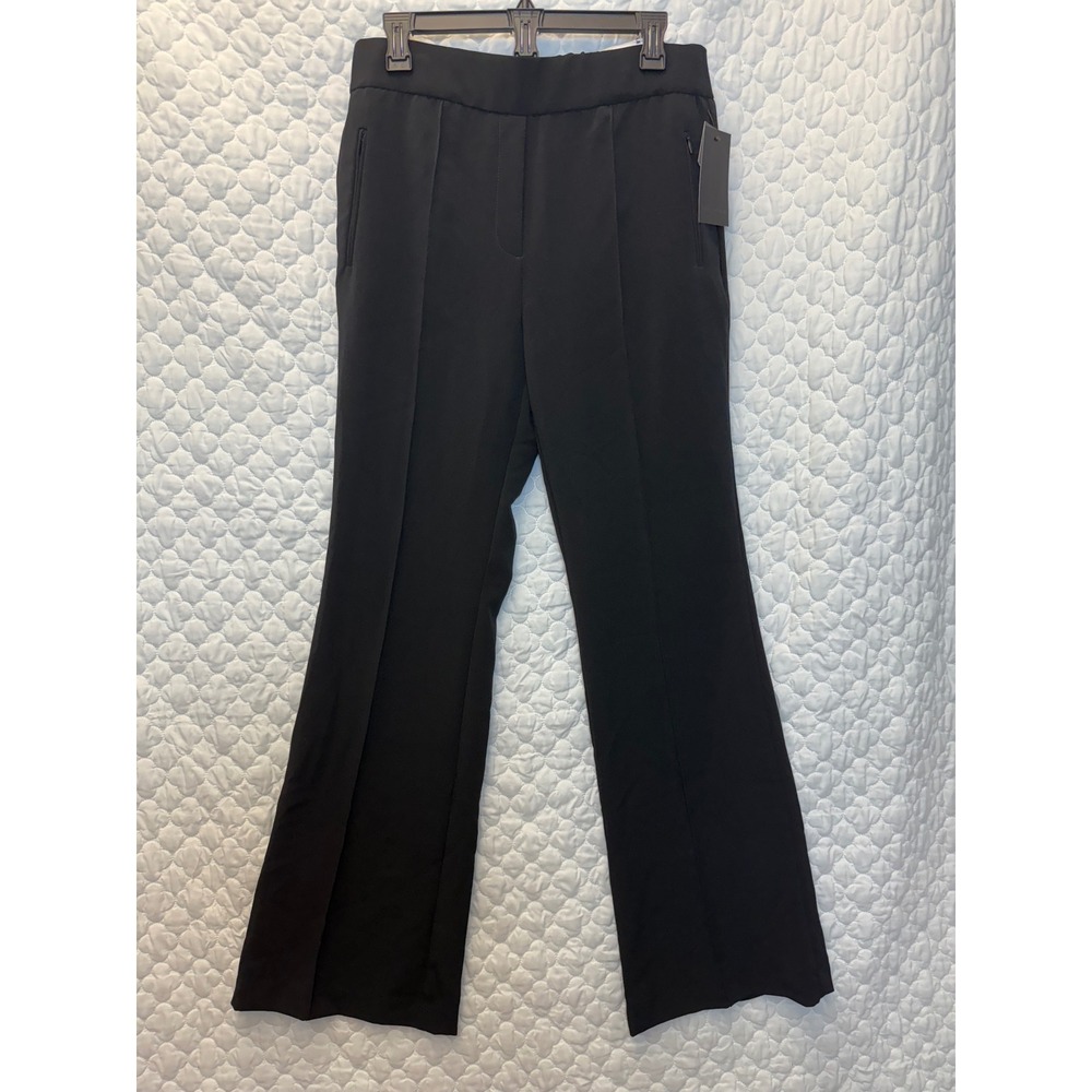 New The Limited Pull-On Flare Black High-Rise Trouser Pants Size 10‎